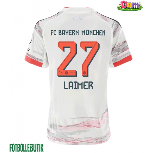 Bayern Munich Konrad Laimer #27 Bortatröja Kvinnor 2025-26 Kortärmad